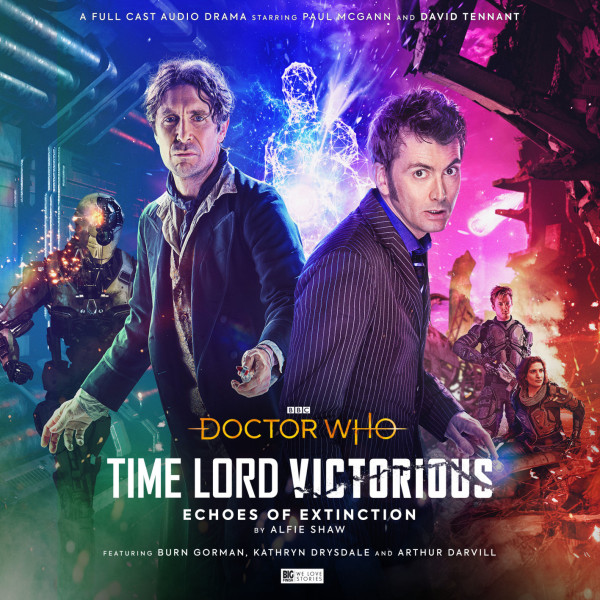 Time Lord Victorious! David Tennant and Paul McGann double-A LP!