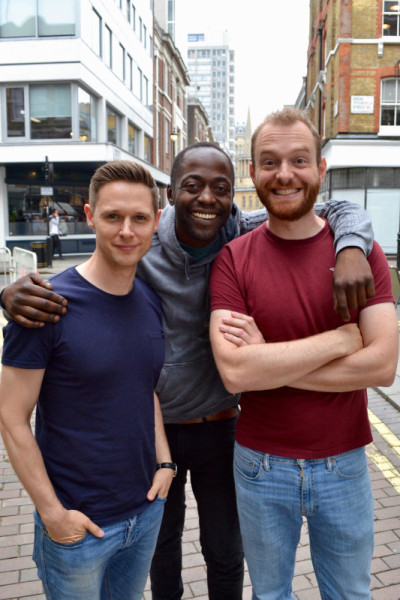 Samuel Barnett, Joe Shire, Tom Price (c) Big Finish