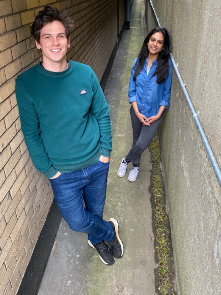 Jacob Dudman and Bhavnisha Parmar