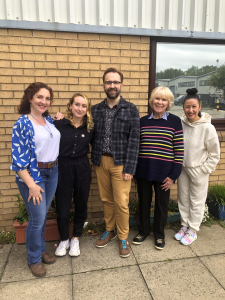 Helen Goldwyn, Leah Brotherhead, Greig Johnson, Wendy Craig, Hayley Tamaddon