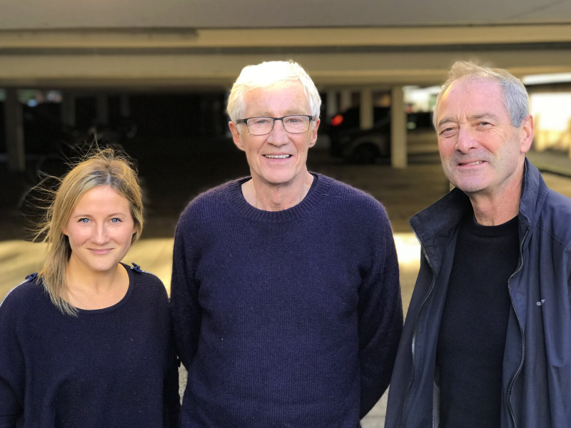 Emily Woodward (Tara King), Paul O'Grady (Septimus Crump), Julian Wadham (John Steed)