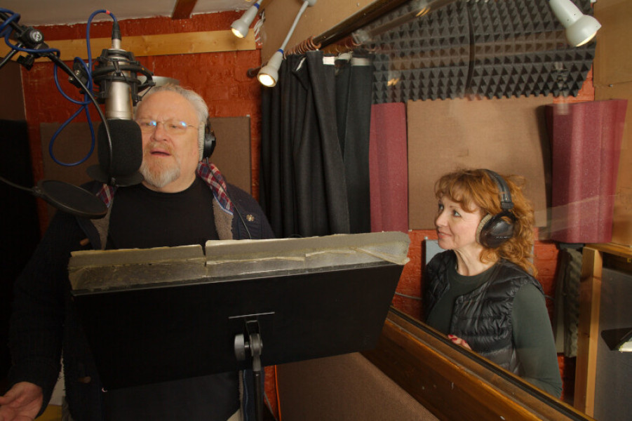 Colin Baker & Bonnie Langford