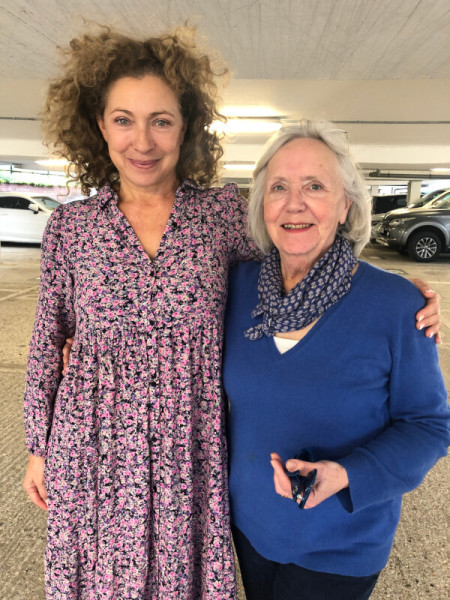 Alex Kingston and Phyllida Nash