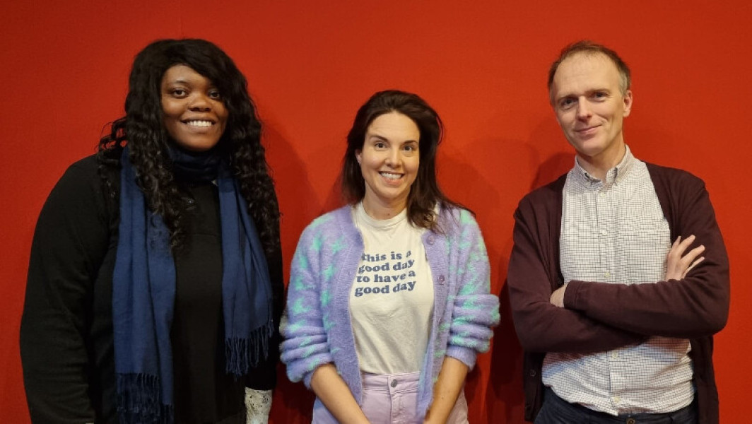 Eleanor Crooks, Ingrid Oliver and Christopher Naylor