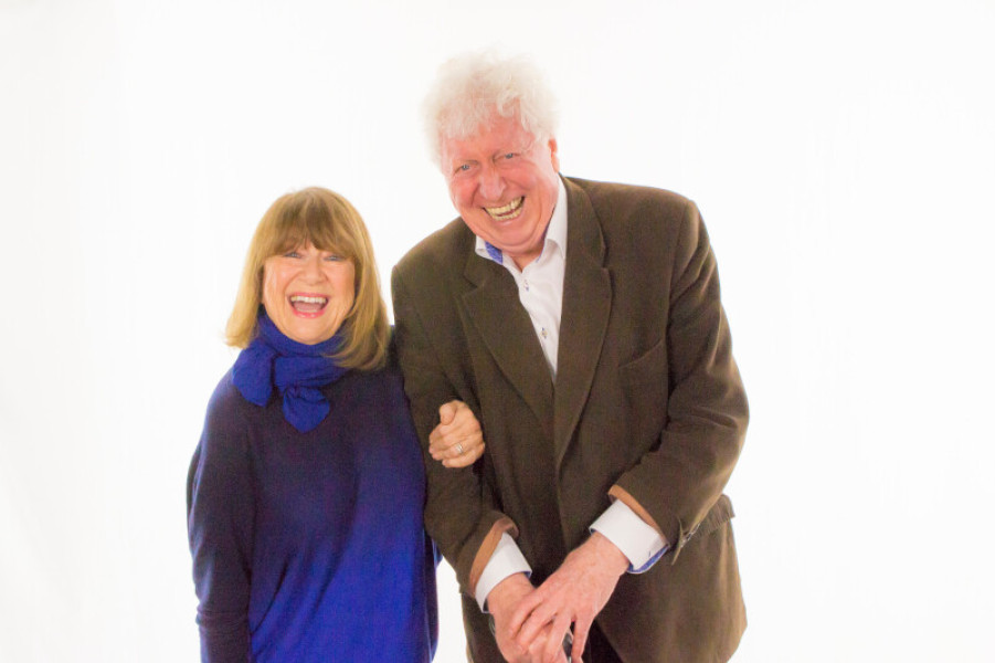 Nerys Hughes and Tom Baker