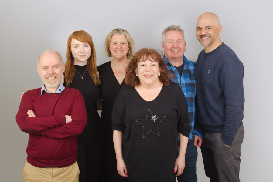 Dan Starkey, Michelle Fox, India Fisher, Amanda Hurwitz, John Banks, Conrad Westmaas © Tony Whitmore