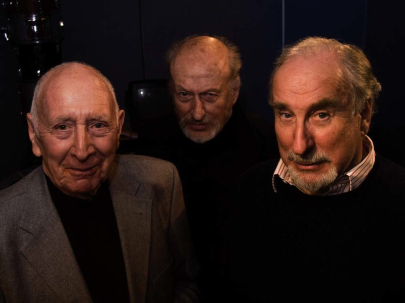 Trevor Baxter, Vernon Dobtcheff and Christopher Benjamin