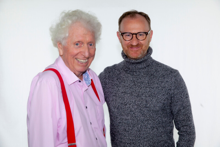 Tom Baker and Mark Gatiss