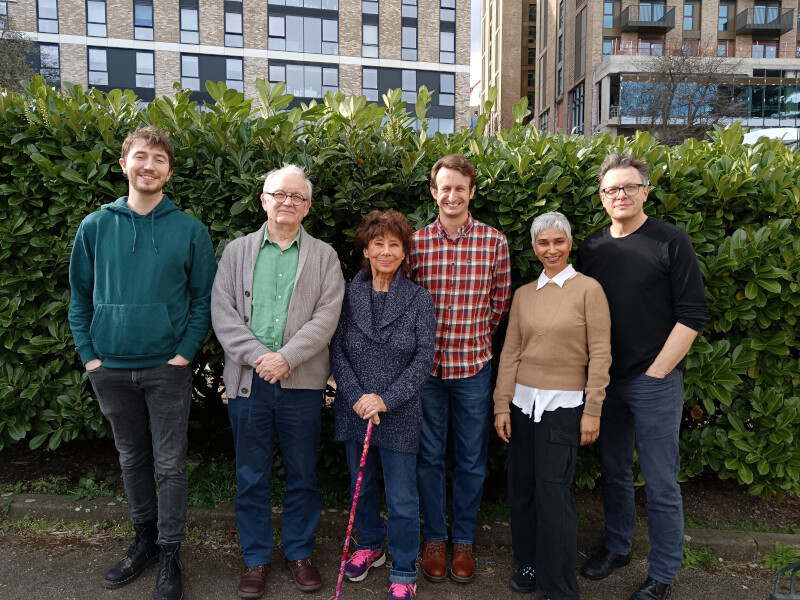 Sebastian Humphreys, Bruce Alexander, Carole Ann Ford, Jonathon Carley, Tania Rodrigues, John Ainsworth