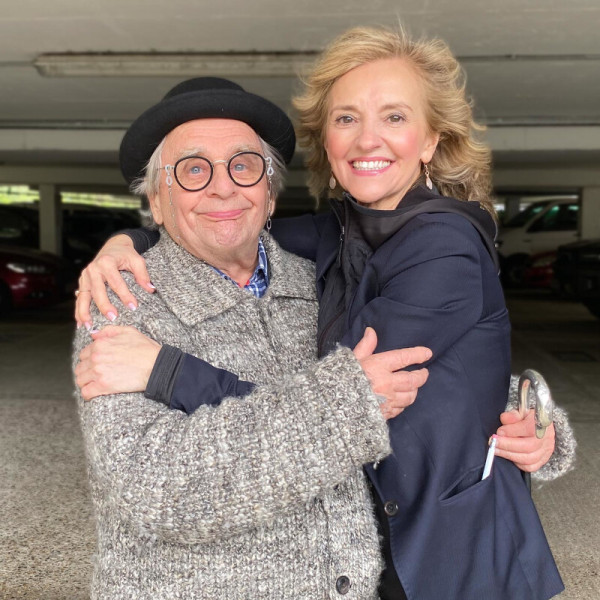 Sylvester McCoy and Sara Griffiths © Barnaby Edwards