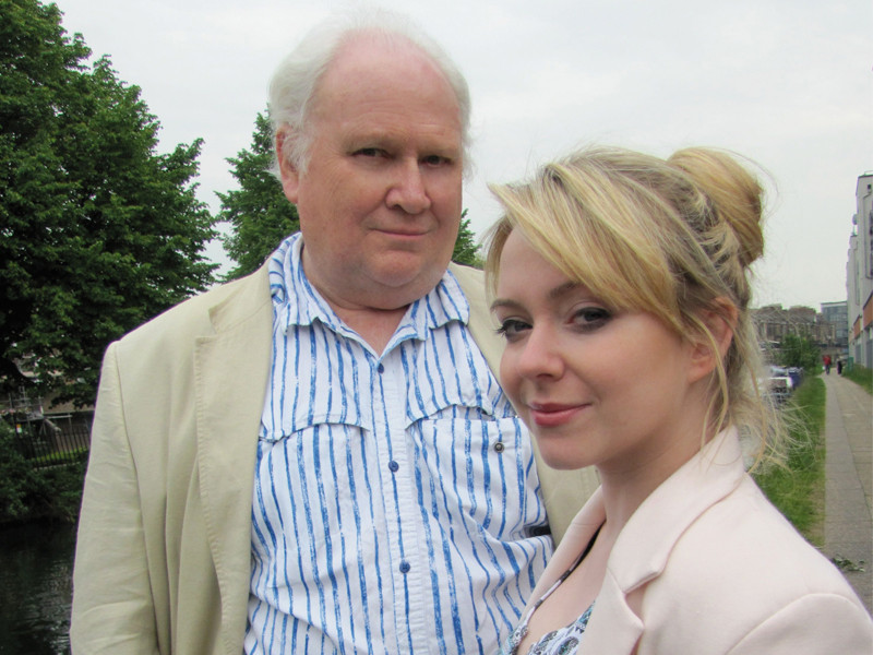 Colin Baker (The Sixth Doctor), Lisa Greenwood (Flip Jackson)