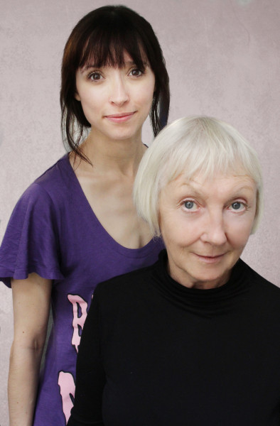 Alix Dunmore and Maureen O'Brien