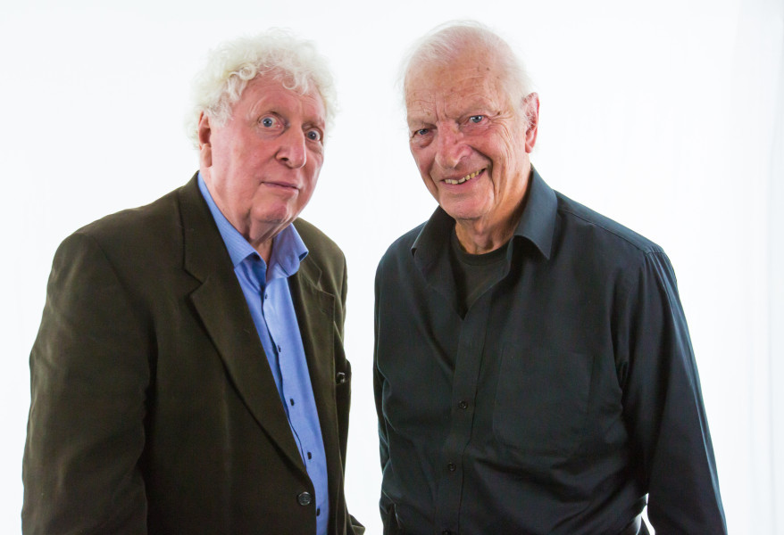 Tom Baker and Gabriel Woolf