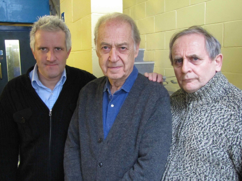 Gus Brown, John Standing and Sylvester McCoy