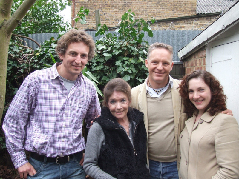 David Richardson, Deborah Watling, Nigel Fairs and Helen Goldwyn