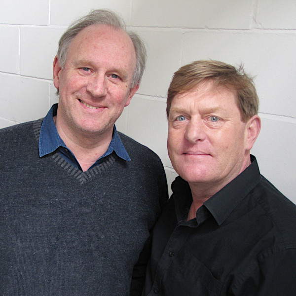 Peter Davison and Mark Strickson (c) Big Finish