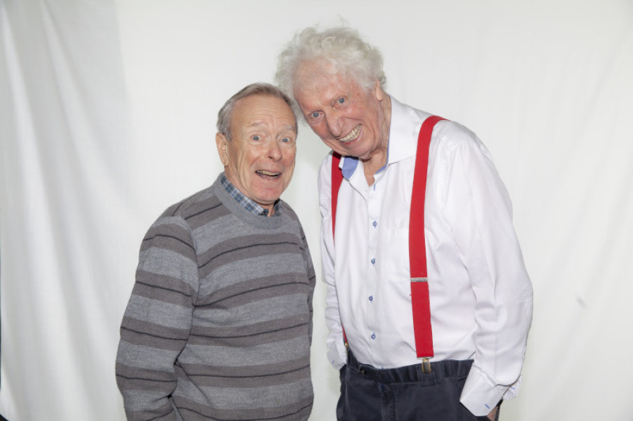 John Leeson and Tom Baker (c) Tony Whitmore